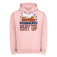 Pigment Salmon lets get hammered Urban Hoodie - texasbilliewilder