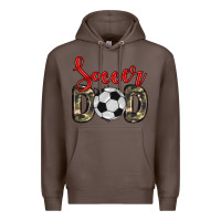 Coffee soccer dad Premium Hoodie - Zillion Design Studio