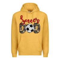 Mustard soccer dad Premium Hoodie - Zillion Design Studio