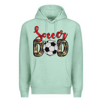 Seafoam soccer dad Premium Hoodie - Zillion Design Studio