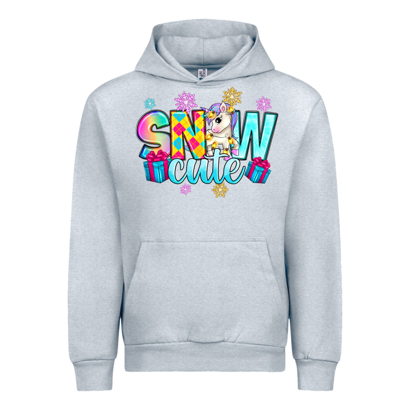 Snow Cute With Unicorn Urban Hoodie by Zillion Design Studio | Teevron