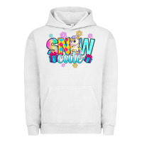 Pigment Lunar Rock snow cute with unicorn Urban Hoodie - Zillion Design Studio