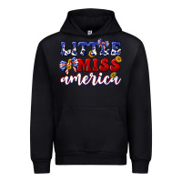 Black little miss america Urban Hoodie - texasbilliewilder