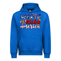 Cobalt little miss america Urban Hoodie - texasbilliewilder
