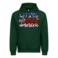 Forest Green little miss america Urban Hoodie - texasbilliewilder