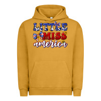 Pigment Peanut Butter little miss america Urban Hoodie - texasbilliewilder
