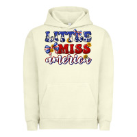 Pigment Pistachio little miss america Urban Hoodie - texasbilliewilder