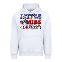 White little miss america Urban Hoodie - texasbilliewilder