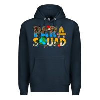 Navy para squad Premium Hoodie - texasbilliewilder
