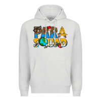 Dove Grey para squad Premium Hoodie - texasbilliewilder