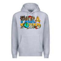 Heather Grey para squad Premium Hoodie - texasbilliewilder
