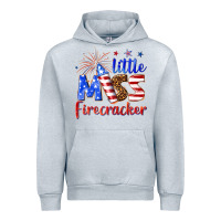 Heather Grey little miss firecracker billie wilder Urban Hoodie - texasbilliewilder