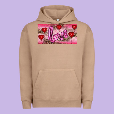 Urban Hoodie Valentine's Day Love Balloon Heart Balloons