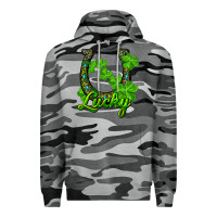 Slate Camo lucky shamrock horseshoe Premium Hoodie - RanaPortraitStore