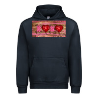 Navy Valentine's Day Xoxo Urban Hoodie - RanaPortraitStore