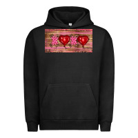Pigment Black Valentine's Day Xoxo Urban Hoodie - RanaPortraitStore