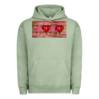 Pigment Oil Green Valentine's Day Xoxo Urban Hoodie - RanaPortraitStore