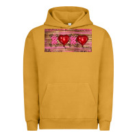 Pigment Peanut Butter Valentine's Day Xoxo Urban Hoodie - RanaPortraitStore