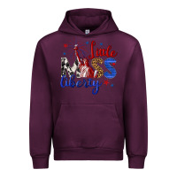 Mauve Wine little miss liberty billie wilder Urban Hoodie - texasbilliewilder