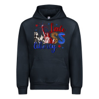 Navy little miss liberty billie wilder Urban Hoodie - texasbilliewilder