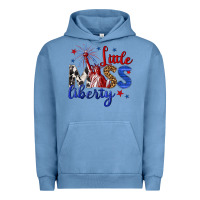 Pigment Pebble Blue little miss liberty billie wilder Urban Hoodie - texasbilliewilder
