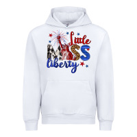 White little miss liberty billie wilder Urban Hoodie - texasbilliewilder