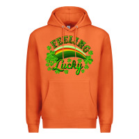 Carrot feeling lucky with rainbow Premium Hoodie - RanaPortraitStore