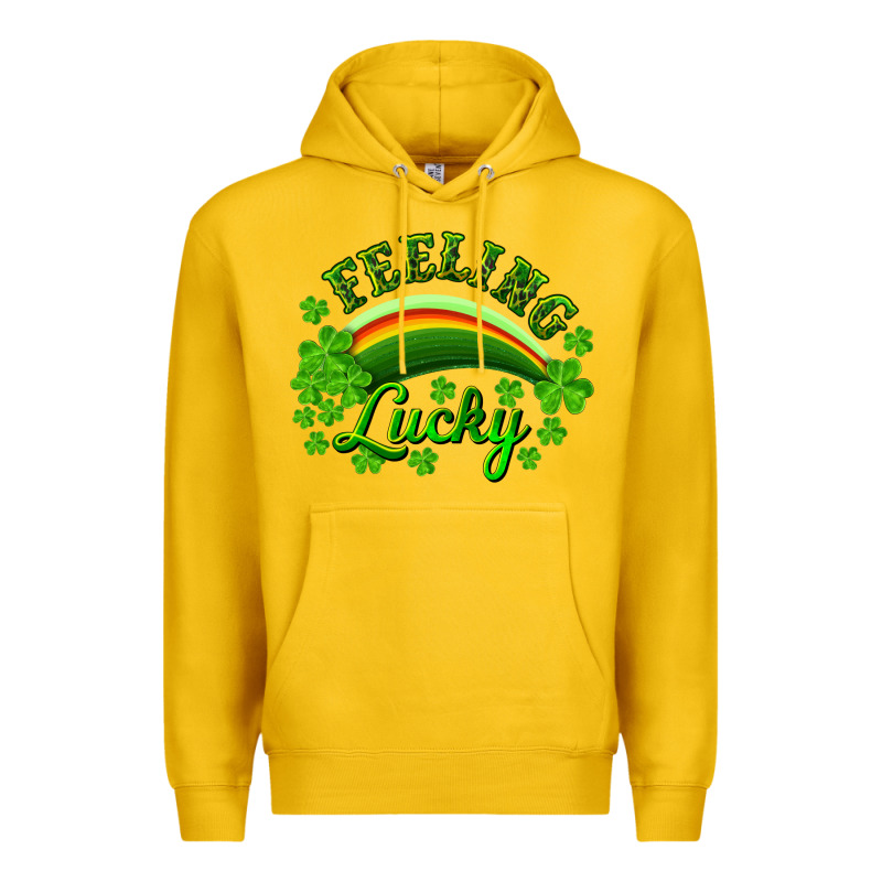 Feeling Lucky With Rainbow Premium Hoodie by RanaPortraitStore | Teevron