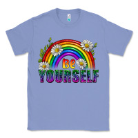 Colony Blue Be Yourself Pride Lgbtq Classic Tee - BundleAndBundleShop