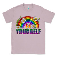 Lilac Be Yourself Pride Lgbtq Classic Tee - BundleAndBundleShop