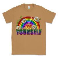 Toasted Coconut Be Yourself Pride Lgbtq Classic Tee - BundleAndBundleShop