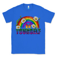 True Royal Be Yourself Pride Lgbtq Classic Tee - BundleAndBundleShop