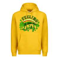 Lemon feeling lucky with rainbow Premium Hoodie - RanaPortraitStore
