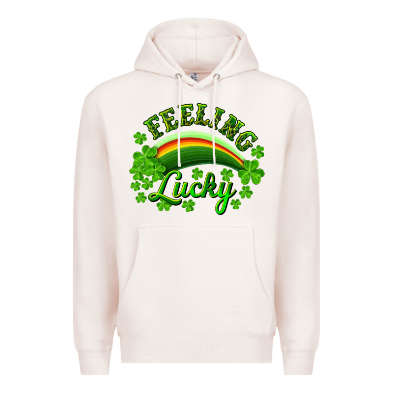 Feeling Lucky With Rainbow Premium Hoodie by RanaPortraitStore | Teevron