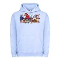 Pigment Grape Ice love 4th july with gnome billie wilder Urban Hoodie - texasbilliewilder