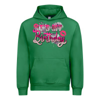 Emerald pink its my birthday Urban Hoodie - Zillion Design Studio