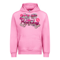 Fuchsia Pink pink its my birthday Urban Hoodie - Zillion Design Studio
