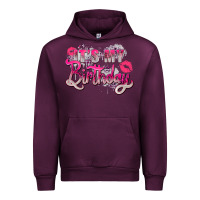 Mauve Wine pink its my birthday Urban Hoodie - Zillion Design Studio