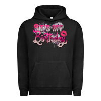 Pigment Black pink its my birthday Urban Hoodie - Zillion Design Studio
