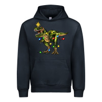 Navy tree rex christmas Urban Hoodie - Zillion Design Studio
