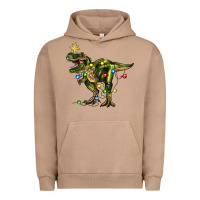 Pigment Burro tree rex christmas Urban Hoodie - Zillion Design Studio