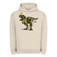 Pigment French Oak tree rex christmas Urban Hoodie - Zillion Design Studio