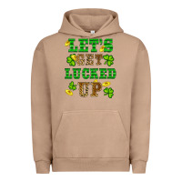 Pigment Burro st patricks day lets get lucked up Urban Hoodie - RanaPortraitStore