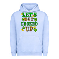 Pigment Grape Ice st patricks day lets get lucked up Urban Hoodie - RanaPortraitStore
