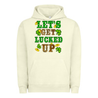 Pigment Pistachio st patricks day lets get lucked up Urban Hoodie - RanaPortraitStore