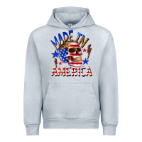 Heather Grey made in america Urban Hoodie - texasbilliewilder