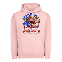 Pigment Salmon made in america Urban Hoodie - texasbilliewilder