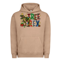 Pigment Burro tree rex coffee drink Urban Hoodie - Zillion Design Studio