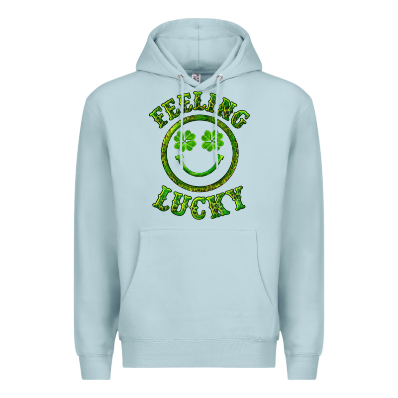 Feeling Lucky With Leopard Premium Hoodie by RanaPortraitStore | Teevron