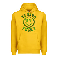 Lemon feeling lucky with leopard Premium Hoodie - RanaPortraitStore